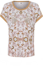 Floral Print Jersey Top
