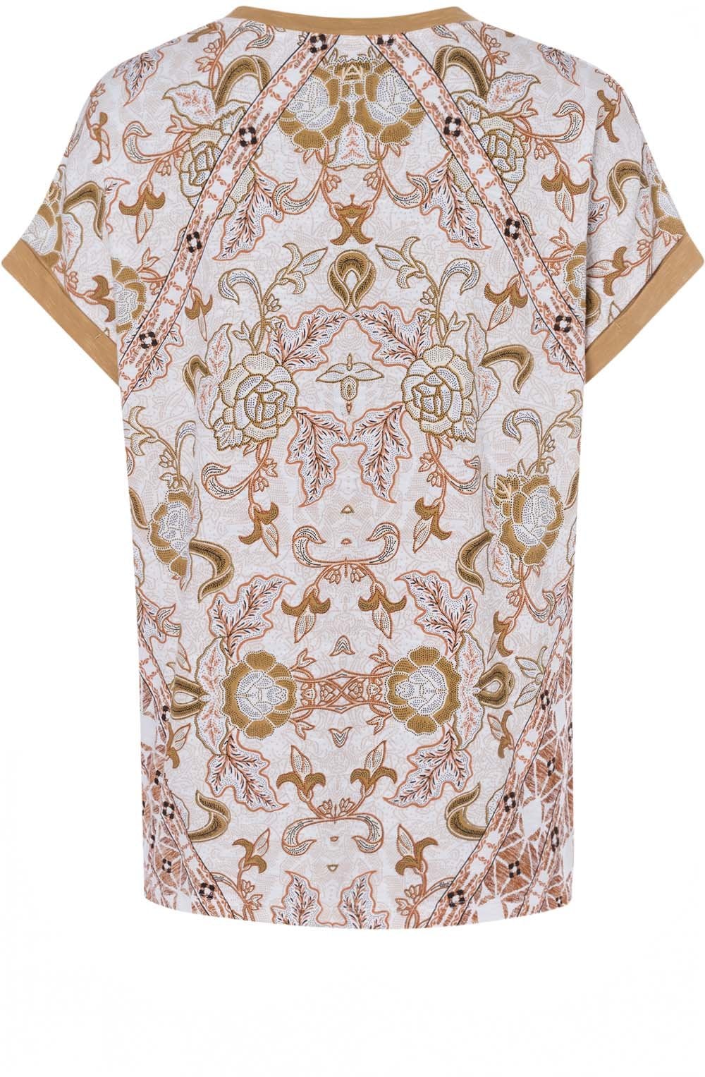Floral Print Jersey Top