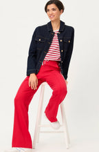 French Red Striped Cora Jumper