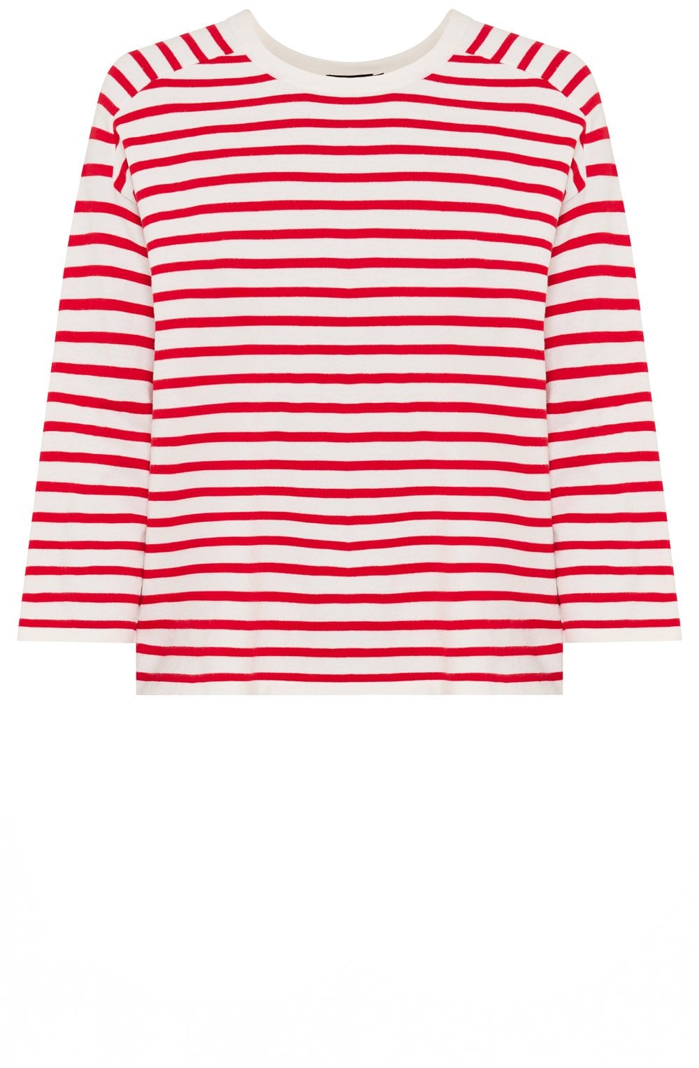 French Red Striped Cora Jumper