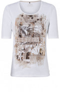 Front Palm Design Top