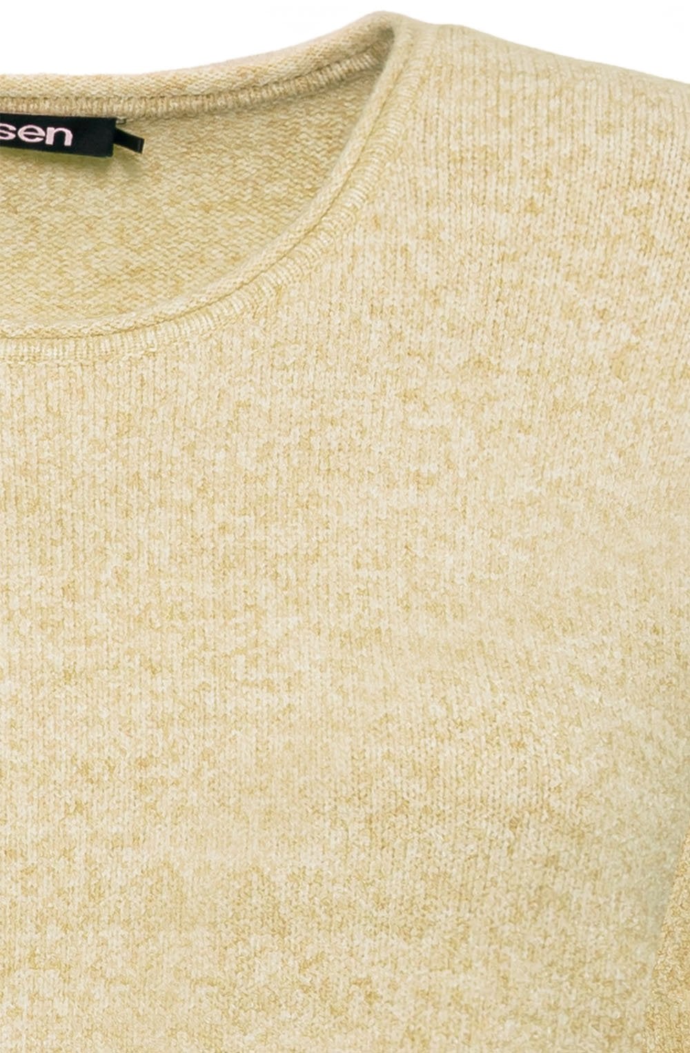 Golden Olive Delicate Balloon Sleeve Jumper
