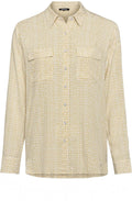 Golden Olive Patterned Blouse
