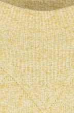 Golden Olive Patterned Knit Jumper