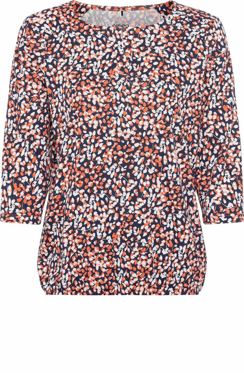 Golden Orange Elasticated Hem Clara Top