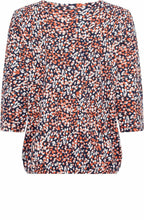 Golden Orange Elasticated Hem Clara Top