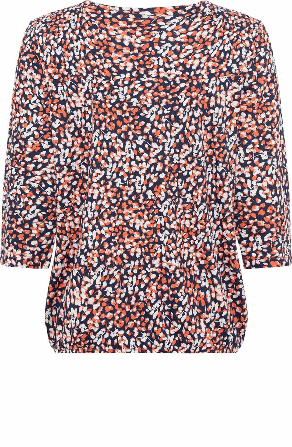 Golden Orange Elasticated Hem Clara Top