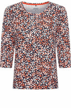 Golden Orange French Flair Edda Top