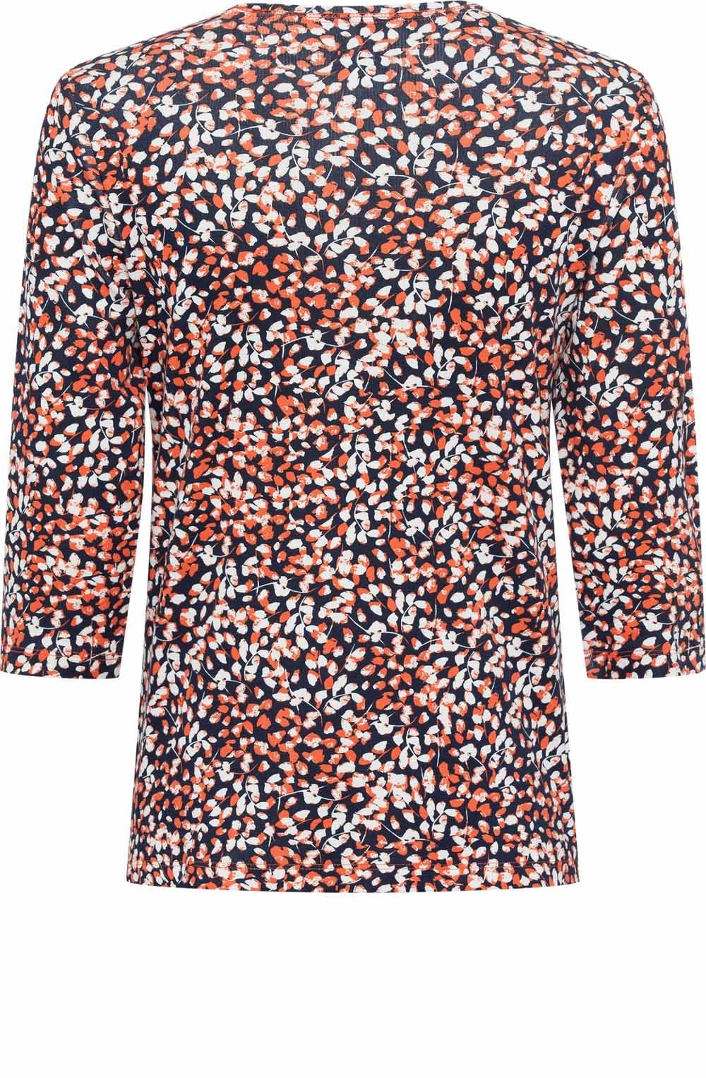 Golden Orange French Flair Edda Top
