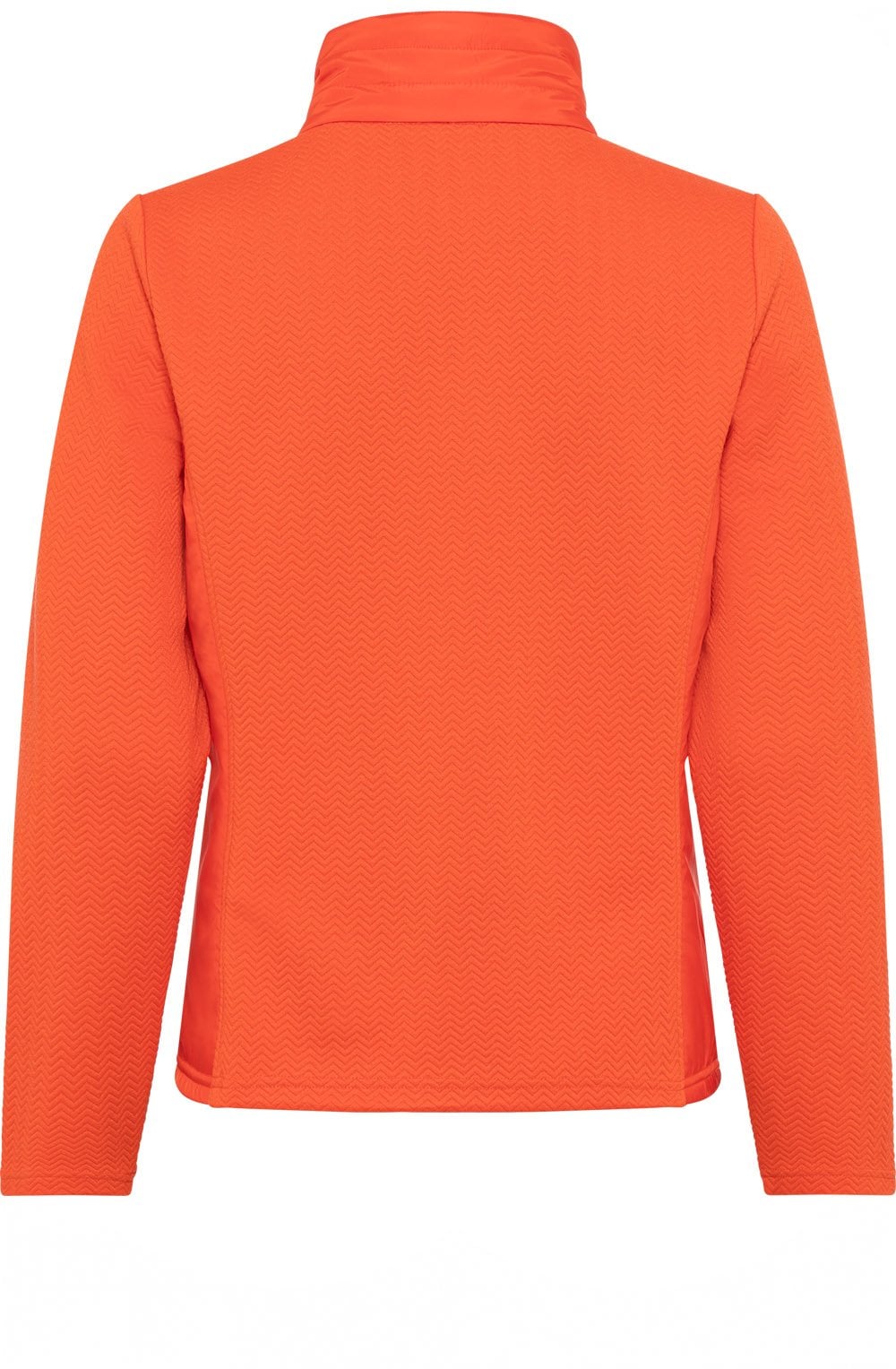 Golden Orange High Neck Jacket