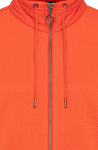 Golden Orange High Neck Jacket