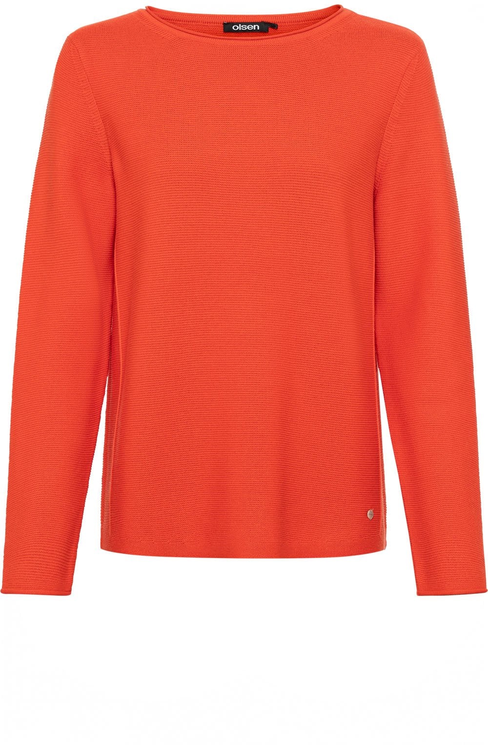 Golden Orange Straight Fit Henny Jumper