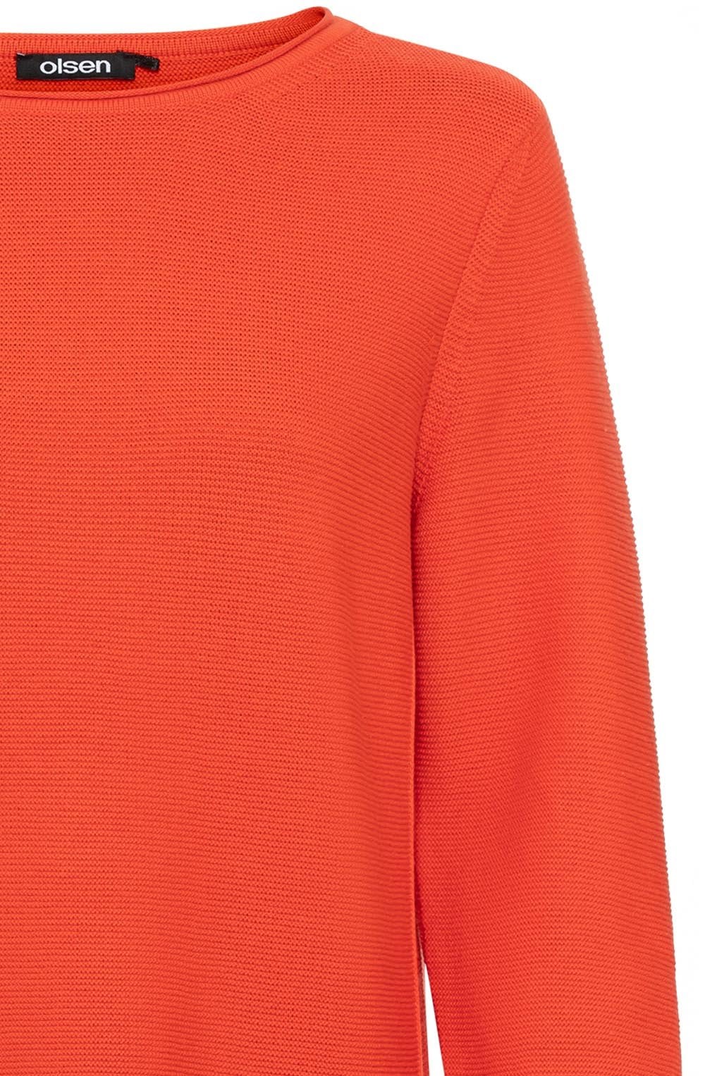Golden Orange Straight Fit Henny Jumper