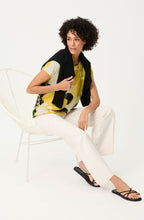 Golden Yellow Flower Design T Shirt