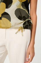 Golden Yellow Flower Design T Shirt