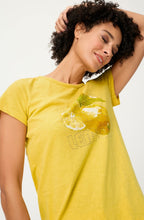 Golden Yellow Lemon Design T Shirt