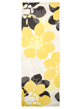 Golden Yellow Lightweight Frayed Edge Scarf