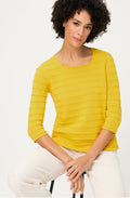 Golden Yellow Square Neck Henny Jumper