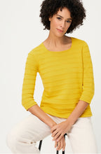 Golden Yellow Square Neck Henny Jumper