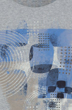Granite Grey Abstract Sparkle Edda Top