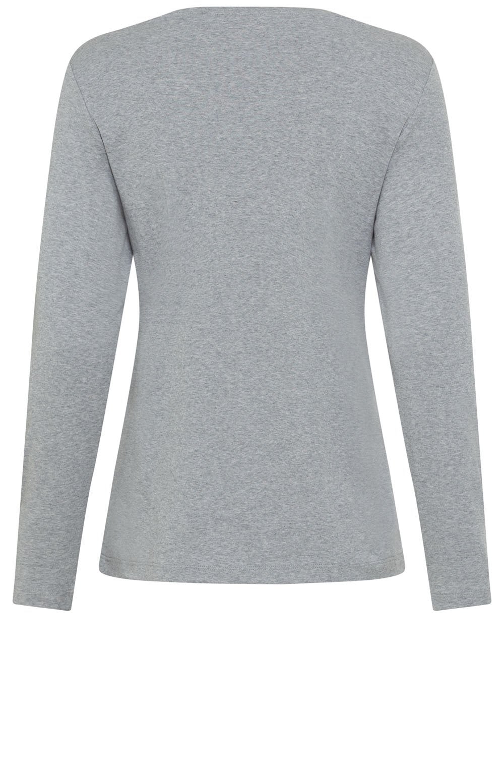 Granite Grey Abstract Sparkle Edda Top