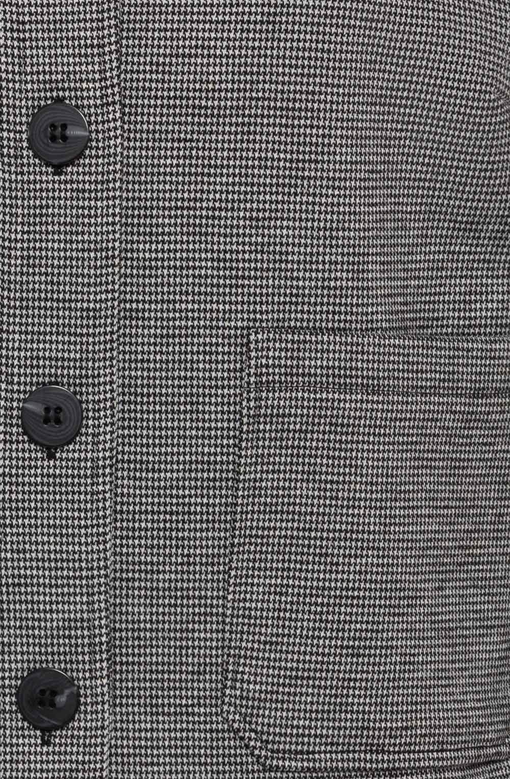 Granite Grey Mini Hounds Tooth Jacket