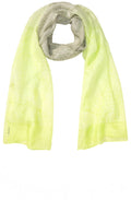 Green Glow Silk Scarf