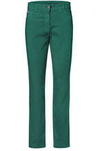 Green Mona Slim Leg Trousers