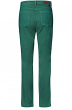 Green Mona Slim Leg Trousers