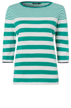Green Striped Jumper