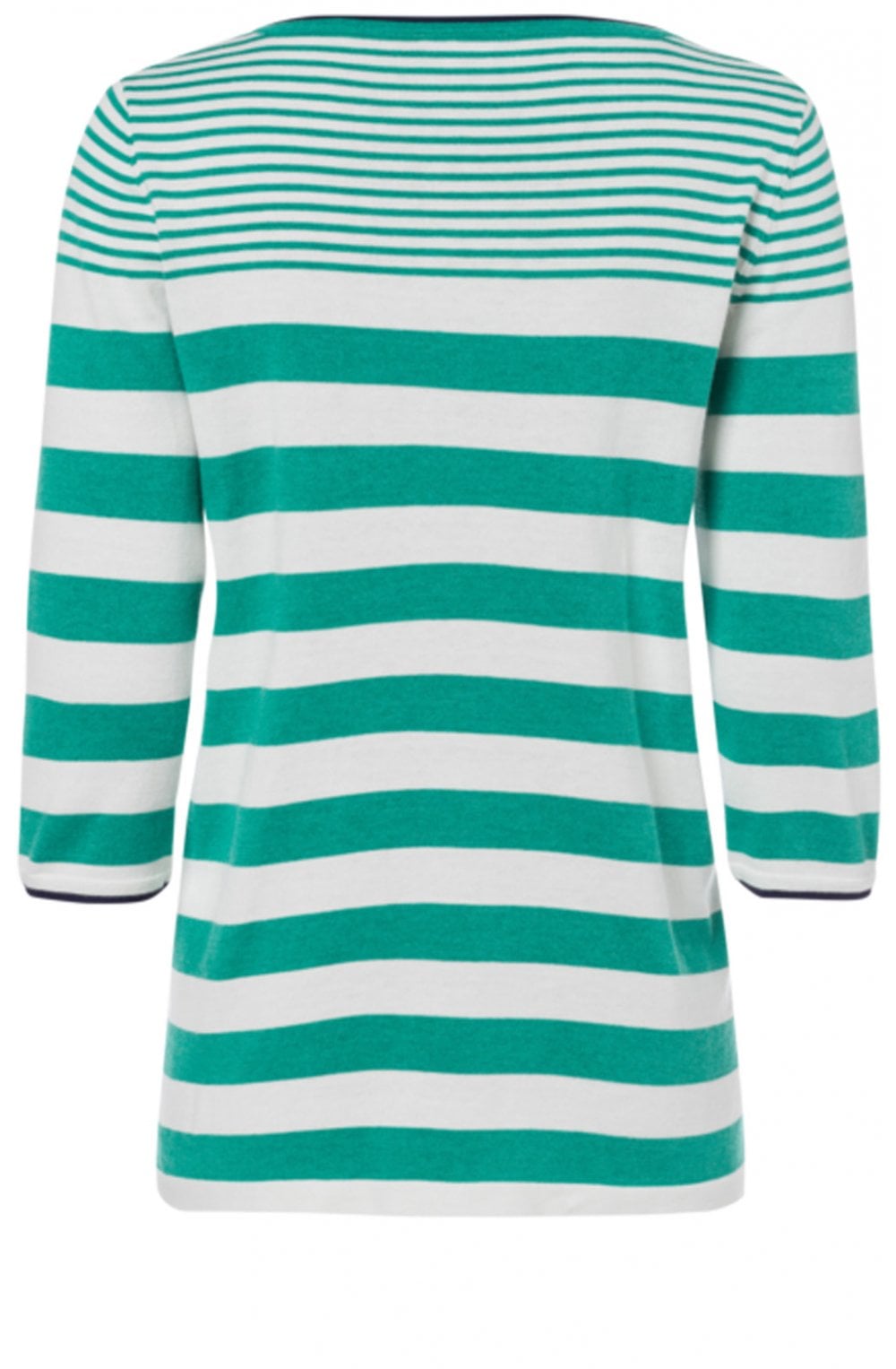 Green Striped Jumper