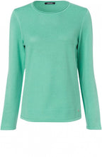 Green Textured Knit Jumper