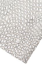 Grey Abstract Square Print T Shirt