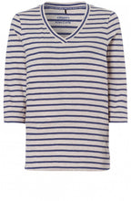 Grey & Blue Striped Jersey