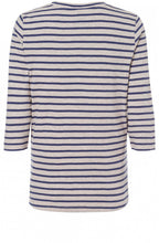 Grey & Blue Striped Jersey