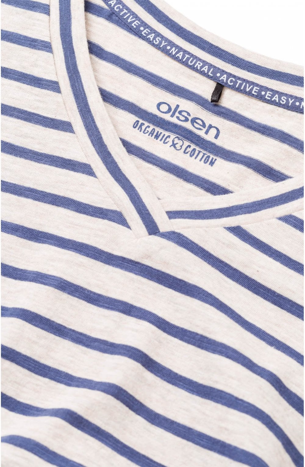 Grey & Blue Striped Jersey