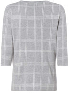 Grey Check Design Jumper