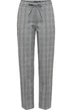 Grey check Lisa Straight Leg Trousers