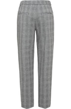 Grey check Lisa Straight Leg Trousers