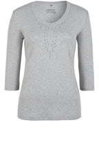 Grey Jersey Top