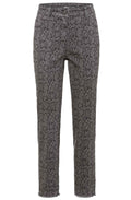 Grey Snake Print Trouser