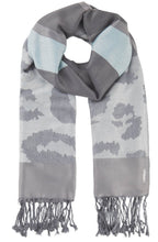 Grey Stone Luxury Tasselled Scarf