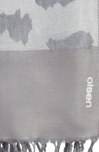 Grey Stone Luxury Tasselled Scarf