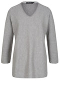 Grey V neck Sweater