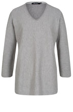 Grey V neck Sweater
