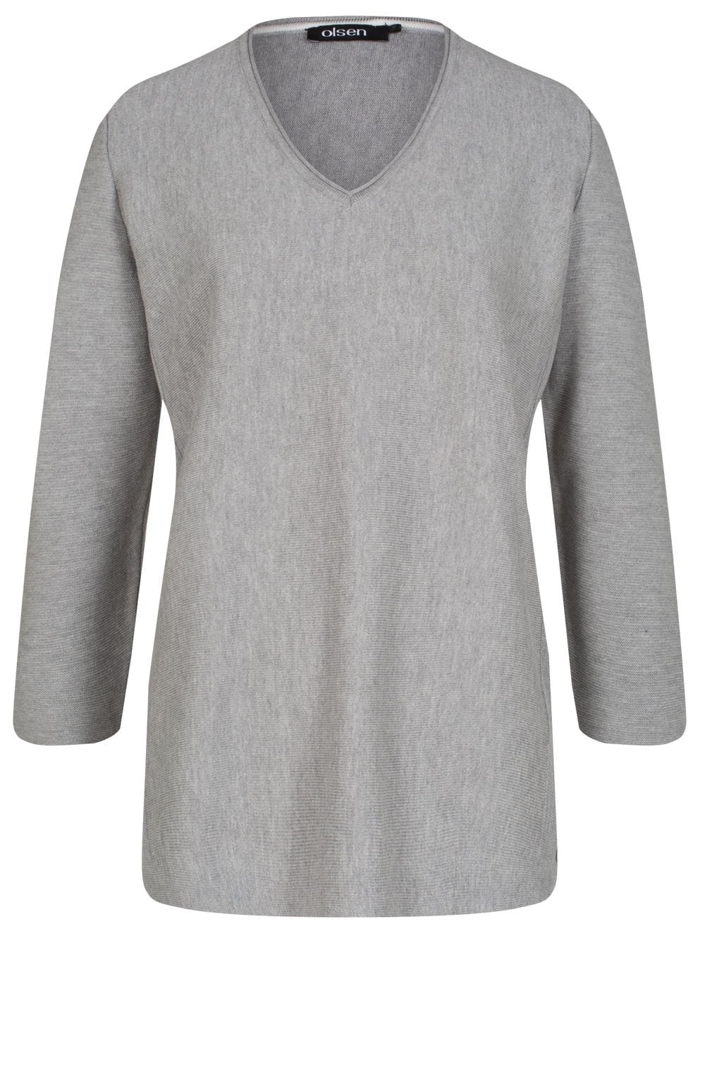 Grey V neck Sweater