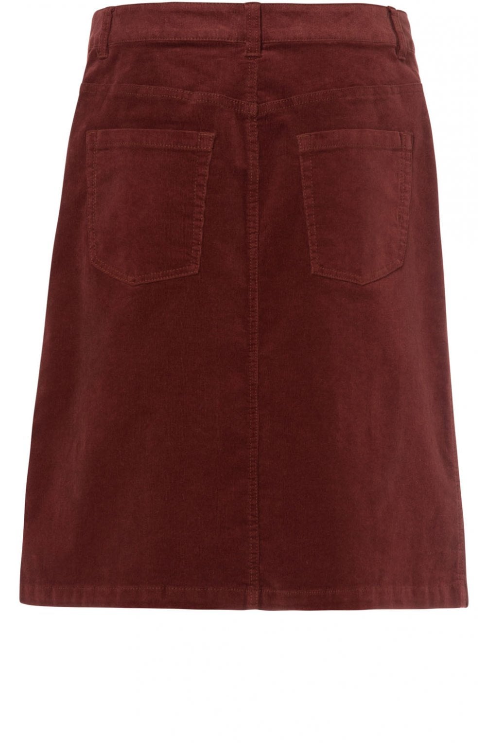 Hazelnut Fine Cord Skirt