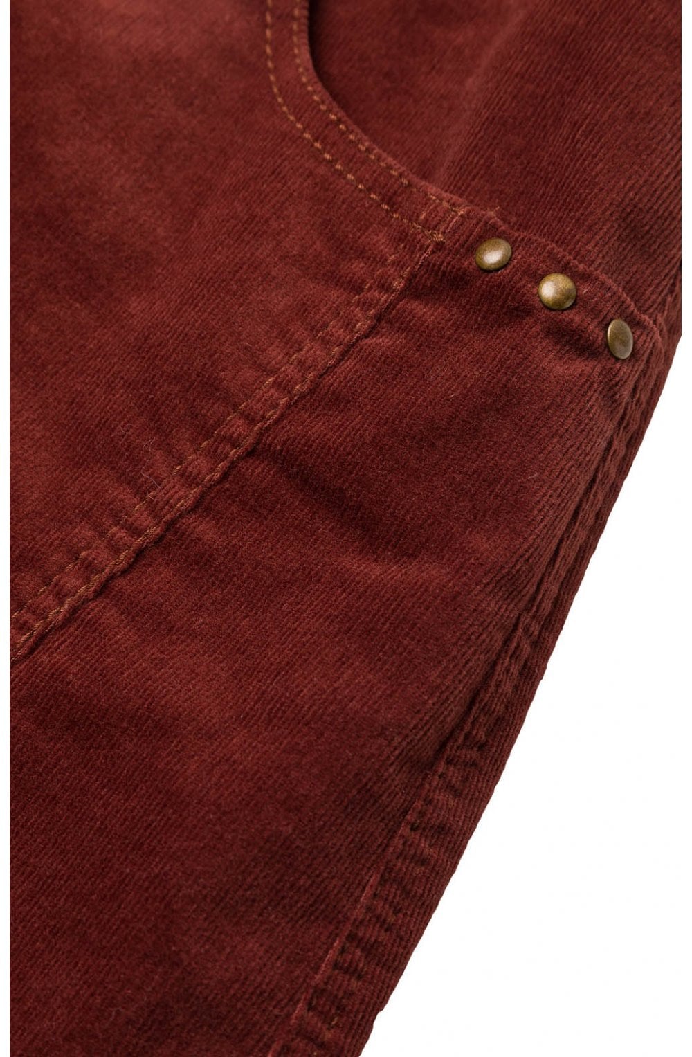 Hazelnut Fine Cord Skirt