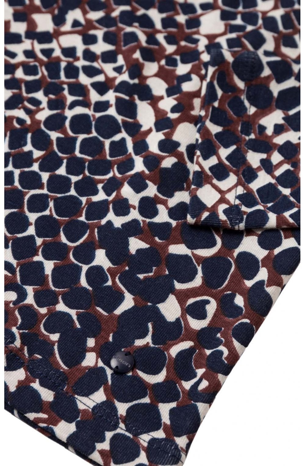 Hazelnut Patterned Jersey Top