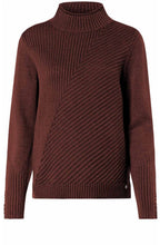 Hazelnut Ribbed Knit Jumper